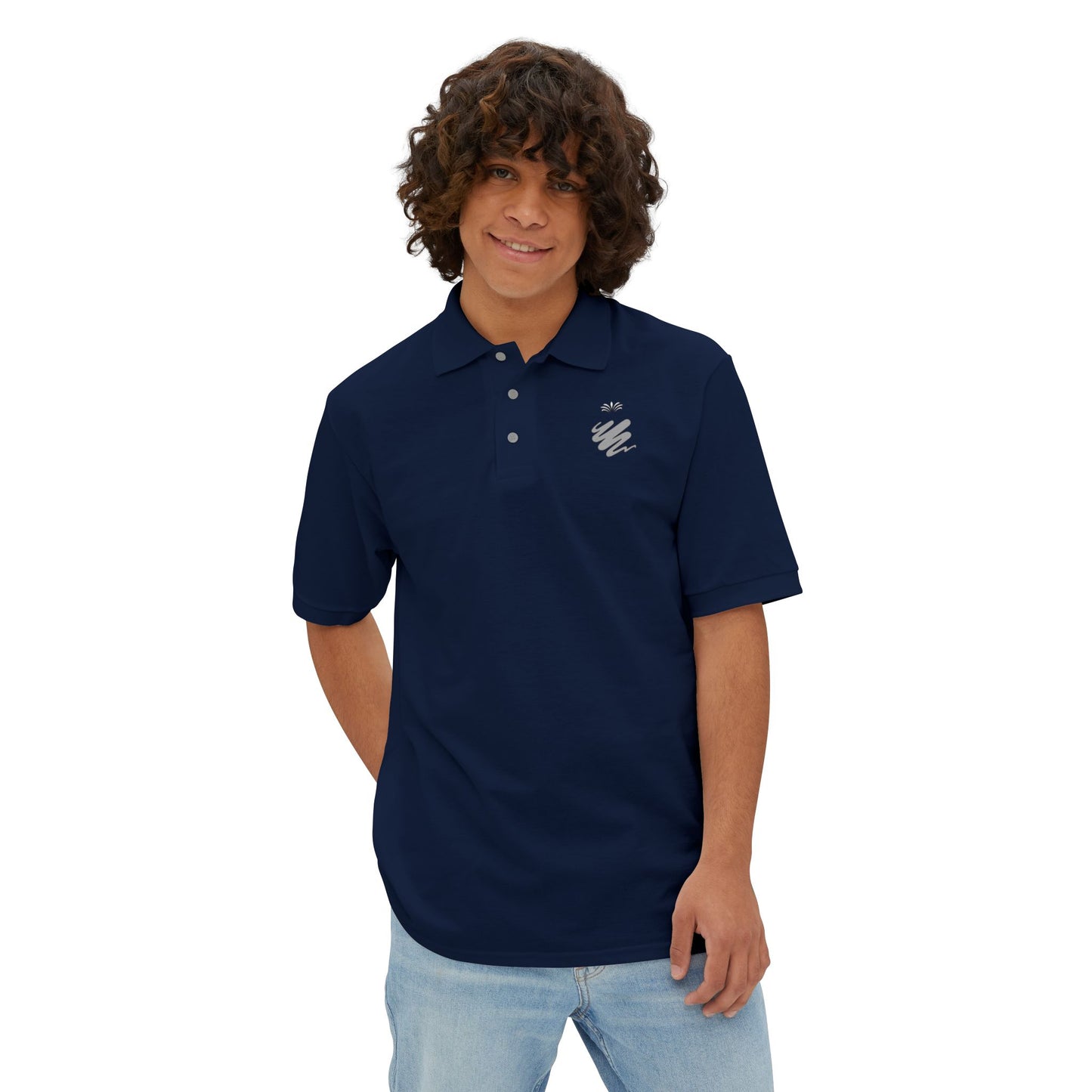 Classic Men's Piqué Polo - Versatile Stylish Shirt for Casual & Formal Occasions