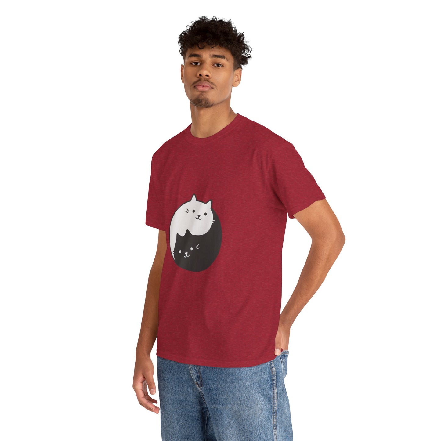 Cat Yin and Yang T-Shirt