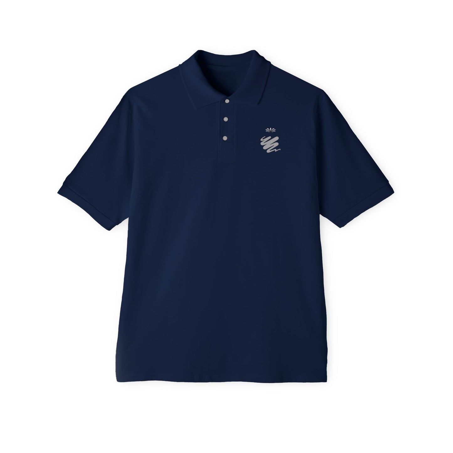 Classic Men's Piqué Polo - Versatile Stylish Shirt for Casual & Formal Occasions