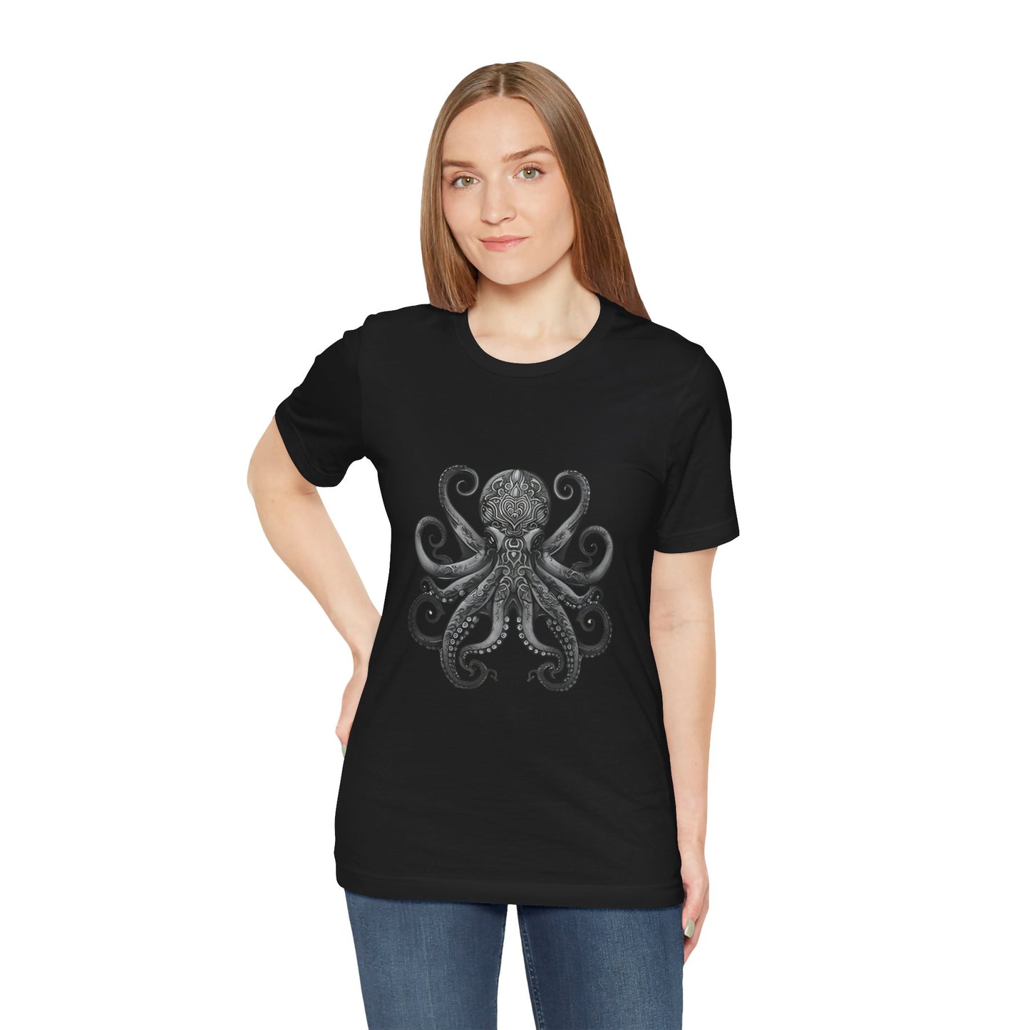 Octopus Ocean-Inspired T-Shirt