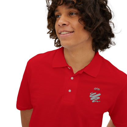 Classic Men's Piqué Polo - Versatile Stylish Shirt for Casual & Formal Occasions