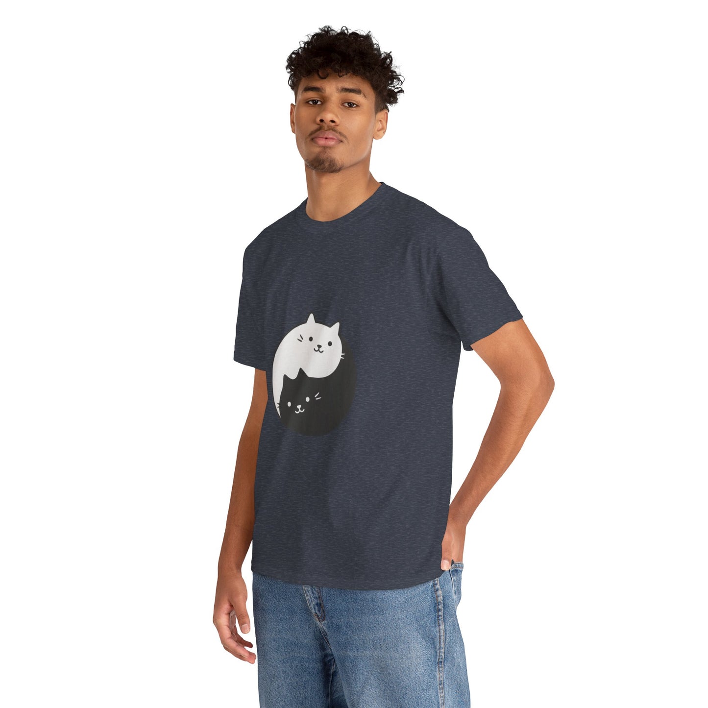 Cat Yin and Yang T-Shirt
