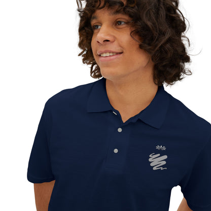 Classic Men's Piqué Polo - Versatile Stylish Shirt for Casual & Formal Occasions