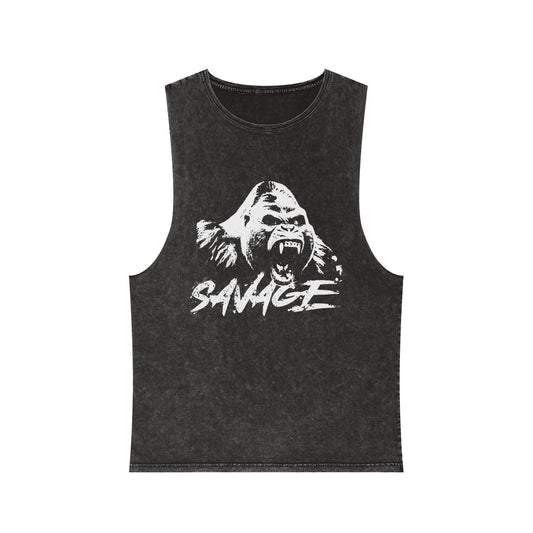 Savage Gorilla Tank Top | Summer Style Graphic Tee for Men & Women