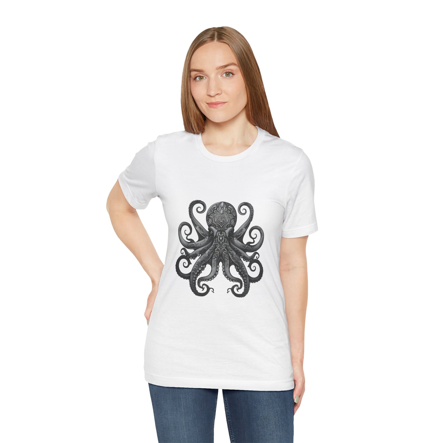 Octopus Ocean-Inspired T-Shirt