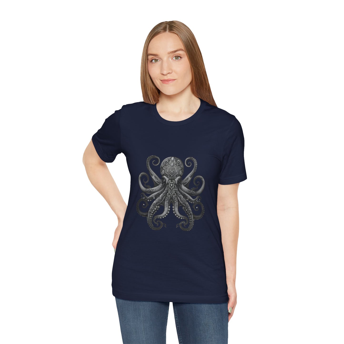 Octopus Ocean-Inspired T-Shirt