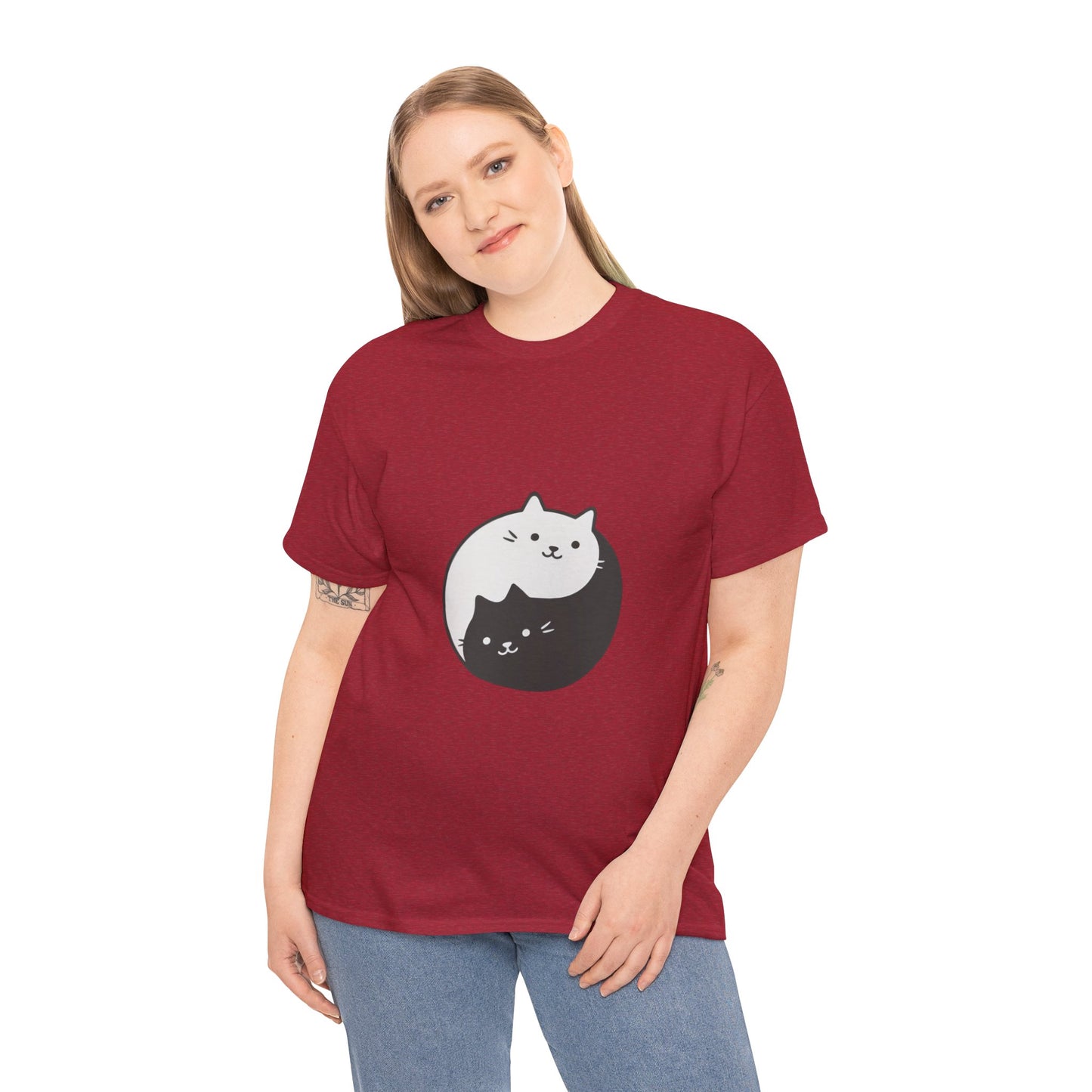 Cat Yin and Yang T-Shirt