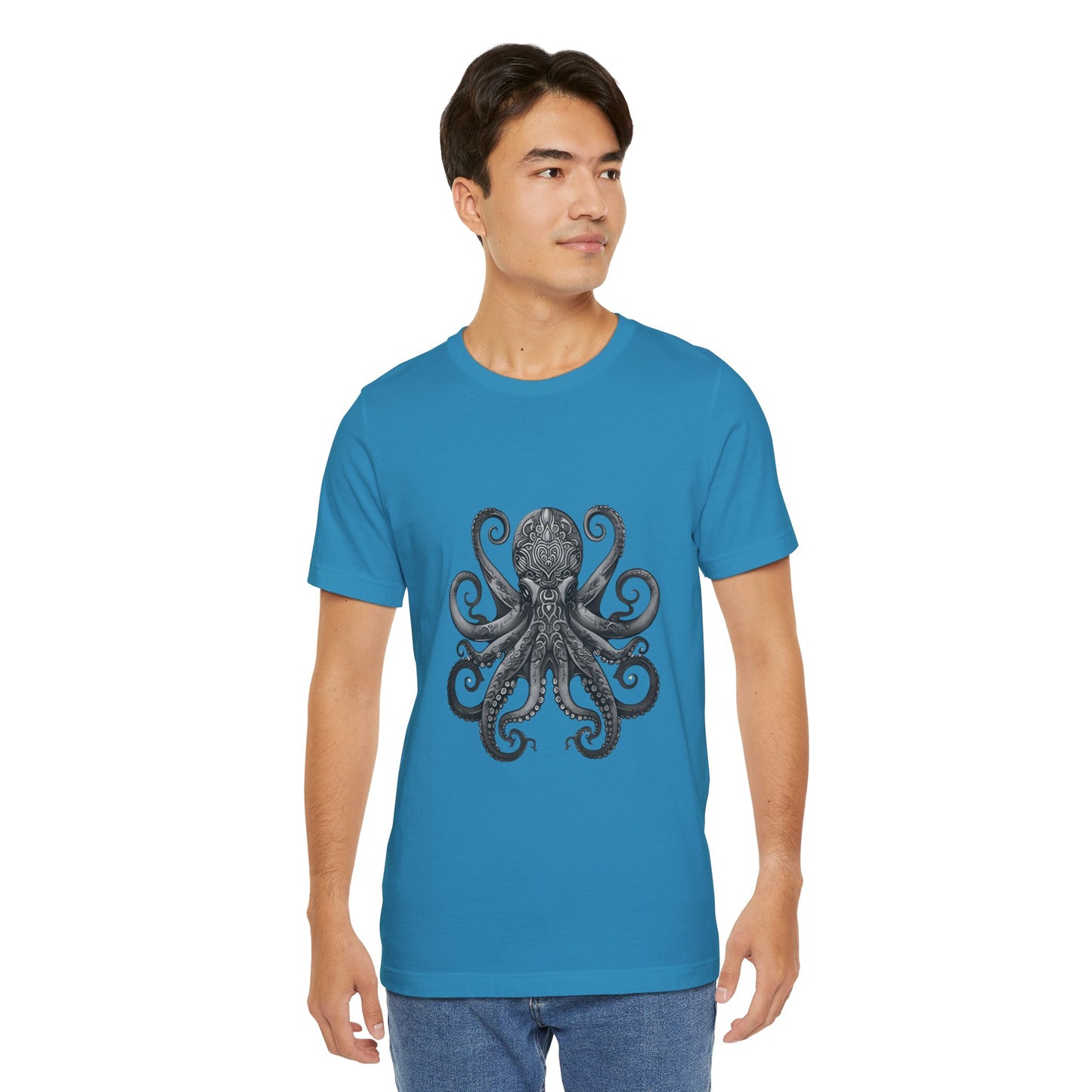 Octopus Ocean-Inspired T-Shirt