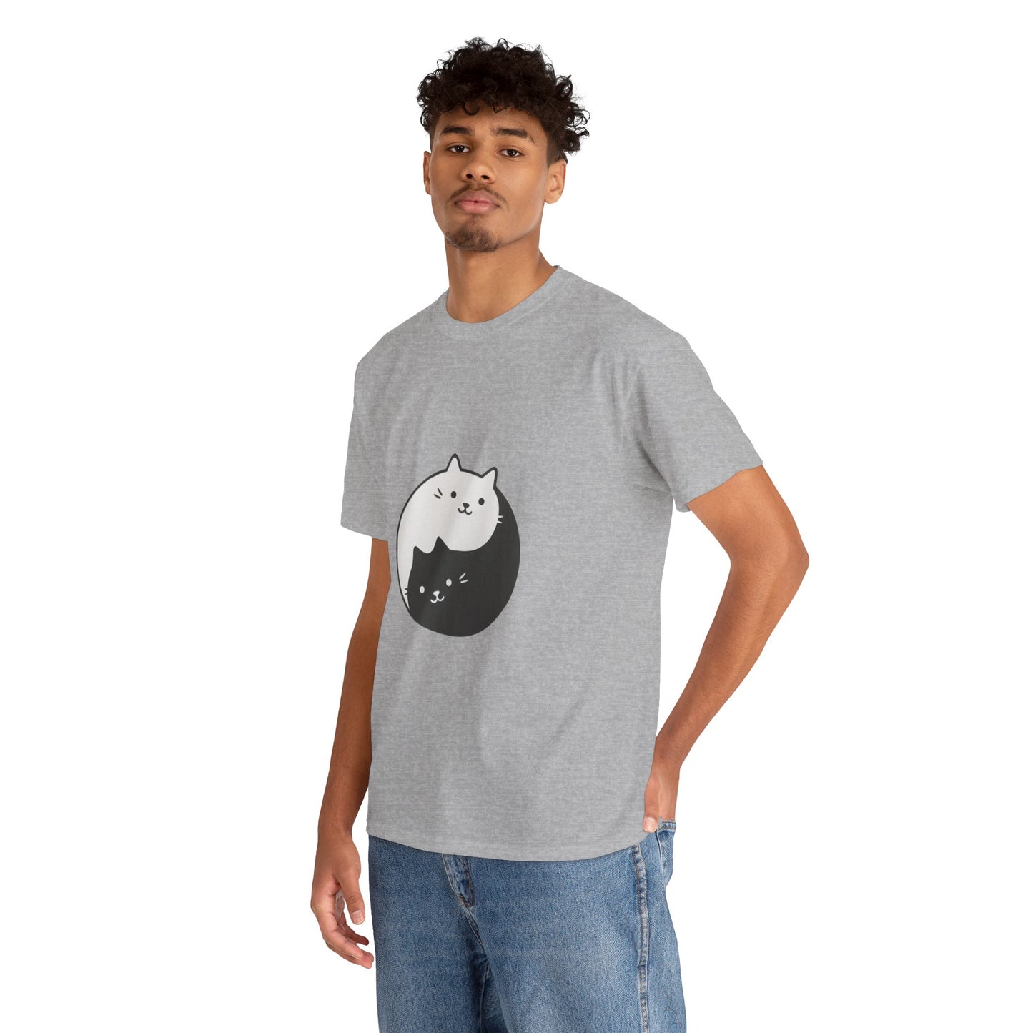 Cat Yin and Yang T-Shirt