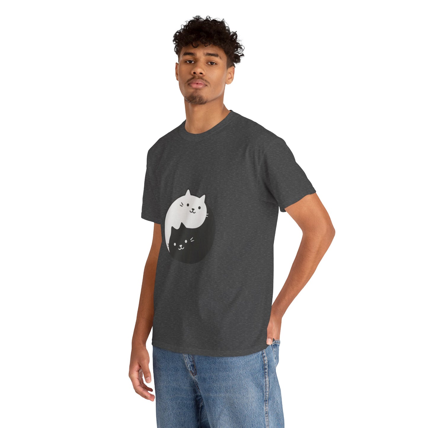 Cat Yin and Yang T-Shirt