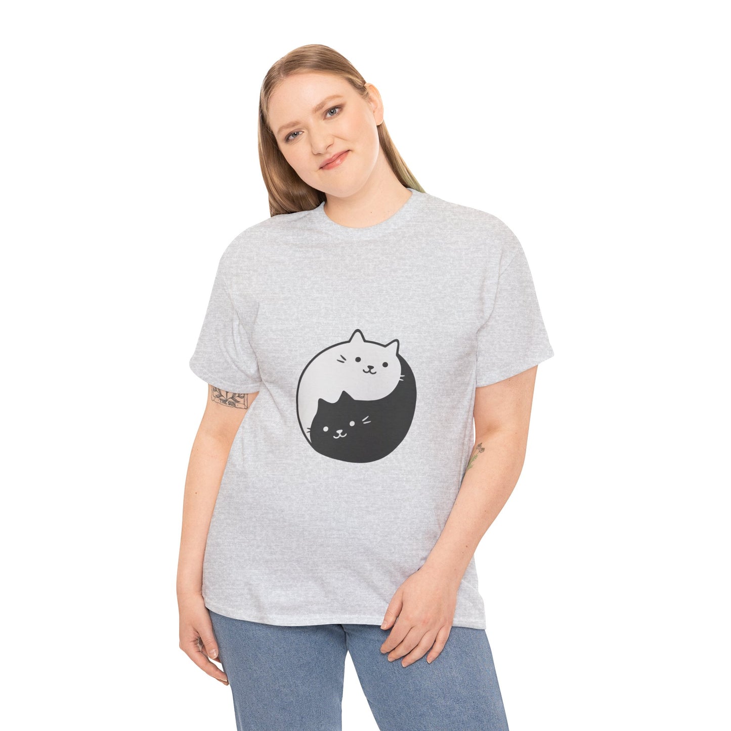 Cat Yin and Yang T-Shirt