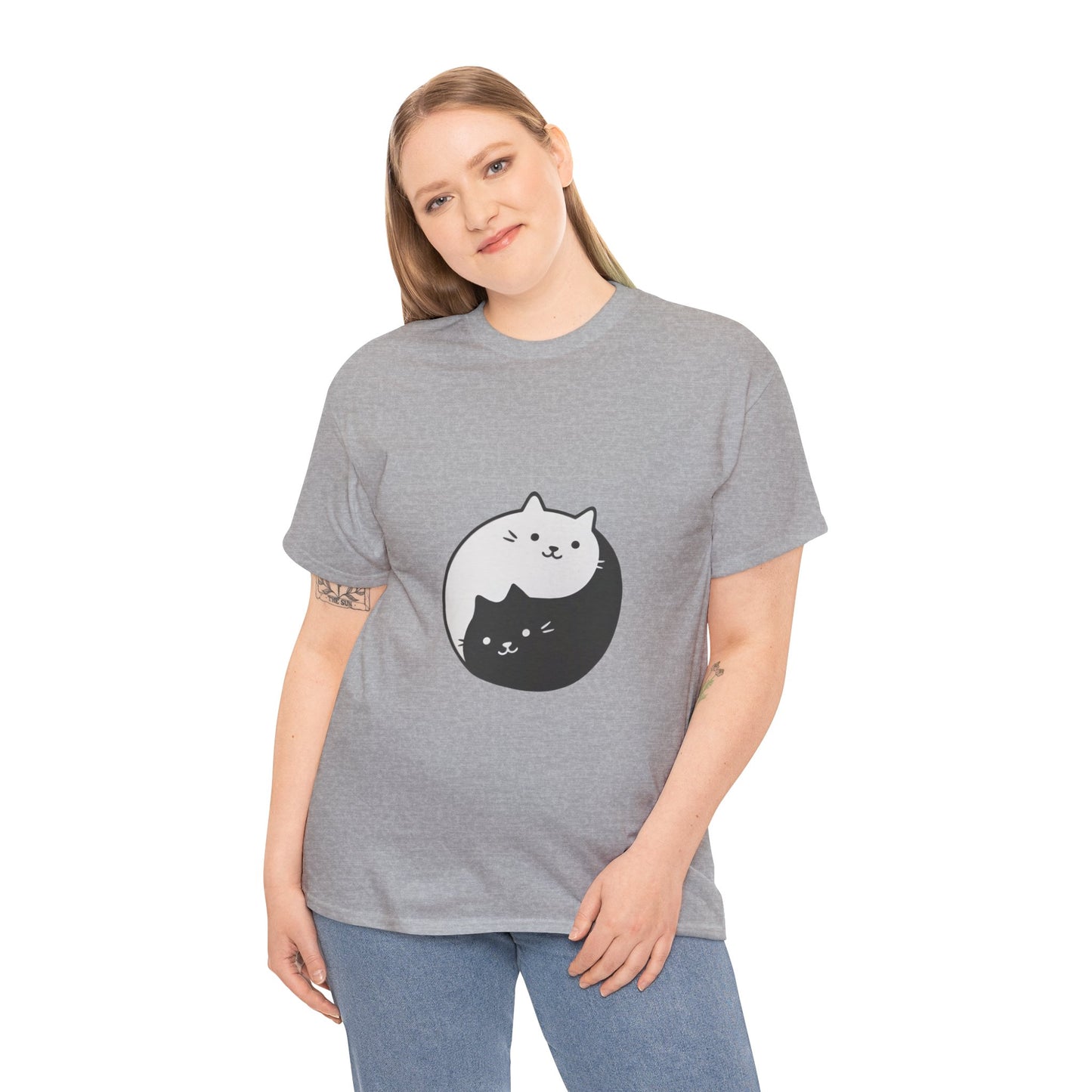 Cat Yin and Yang T-Shirt