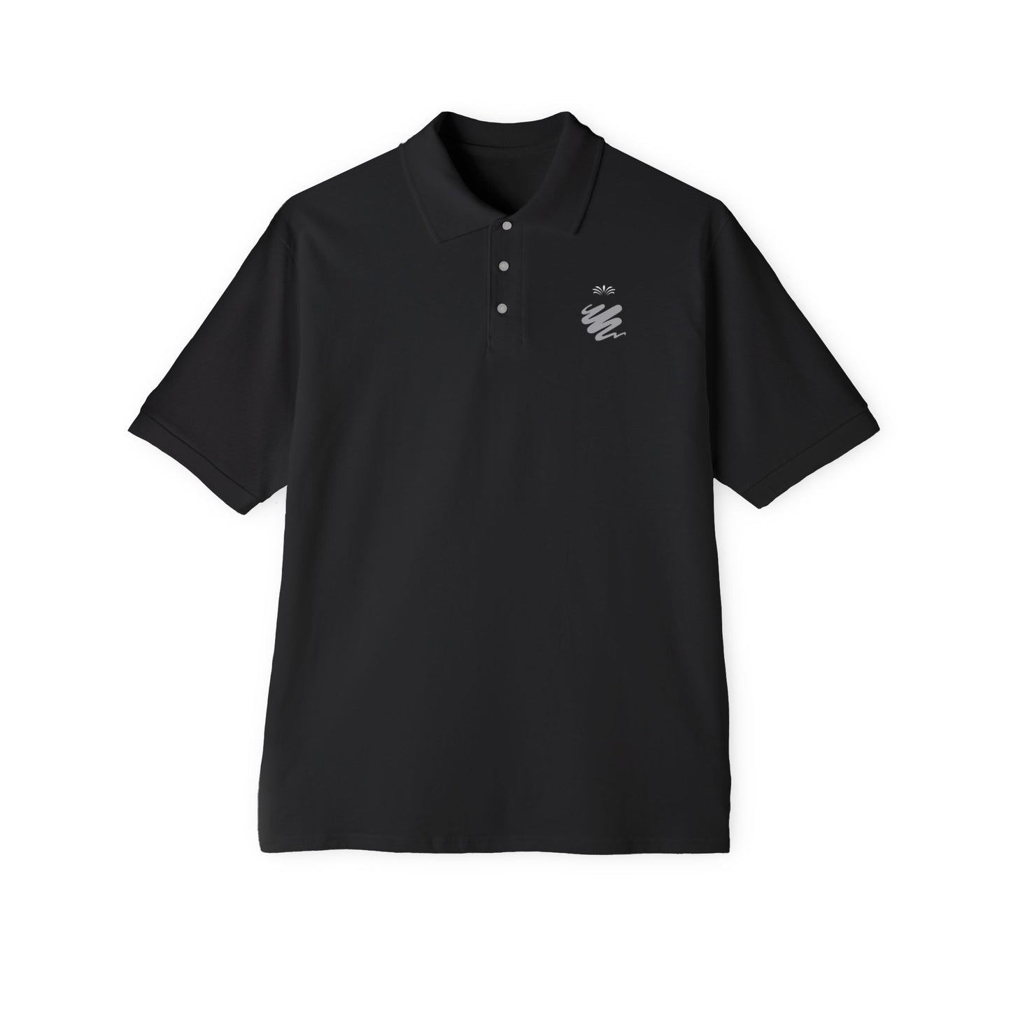 Classic Men's Piqué Polo - Versatile Stylish Shirt for Casual & Formal Occasions