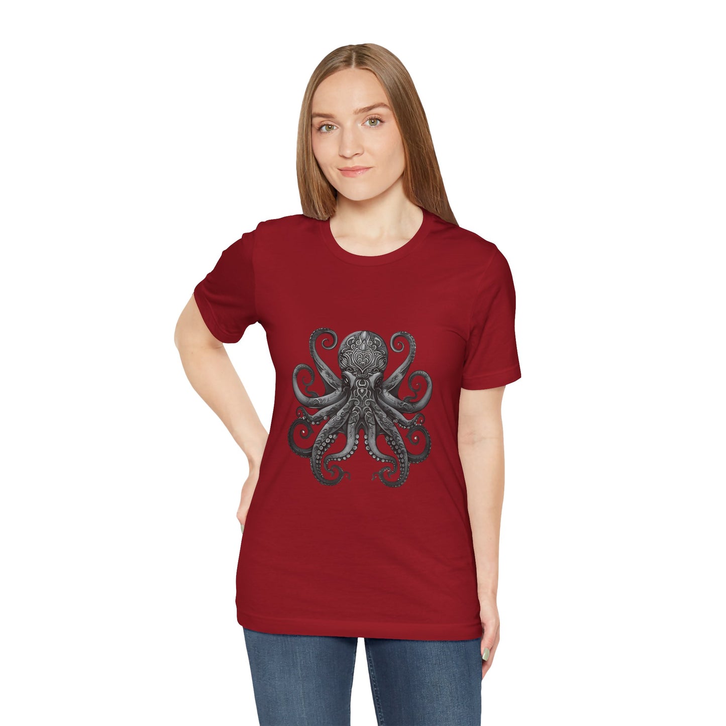 Octopus Ocean-Inspired T-Shirt