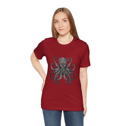 Octopus Ocean-Inspired T-Shirt