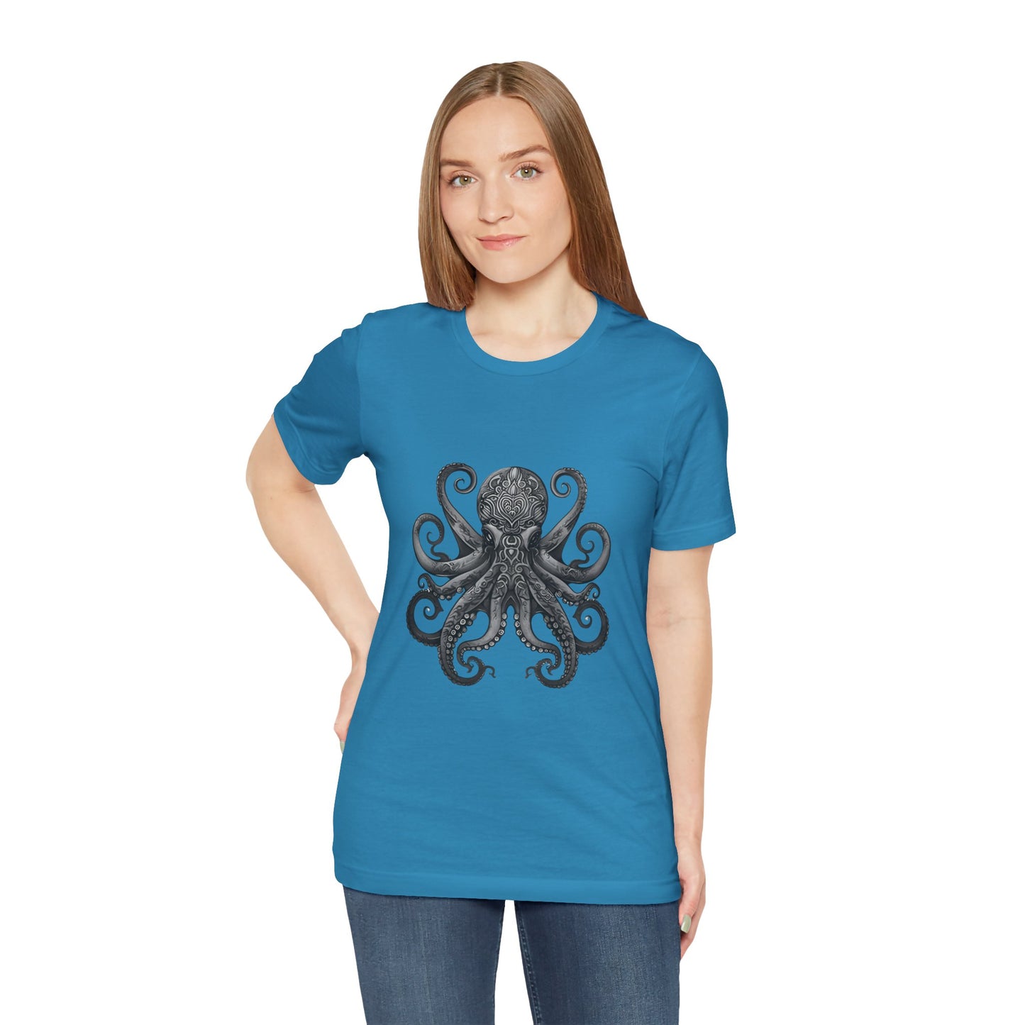 Octopus Ocean-Inspired T-Shirt