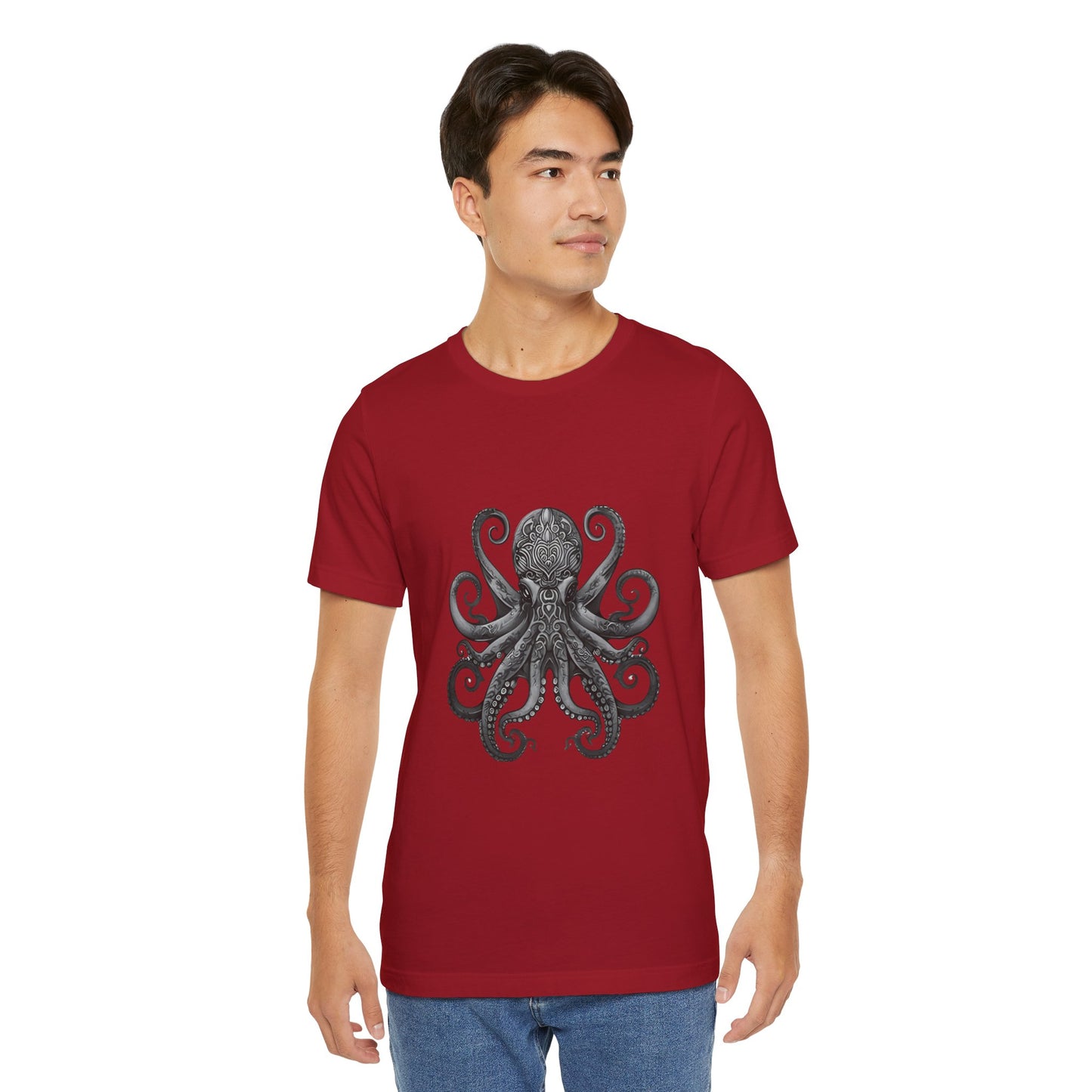 Octopus Ocean-Inspired T-Shirt