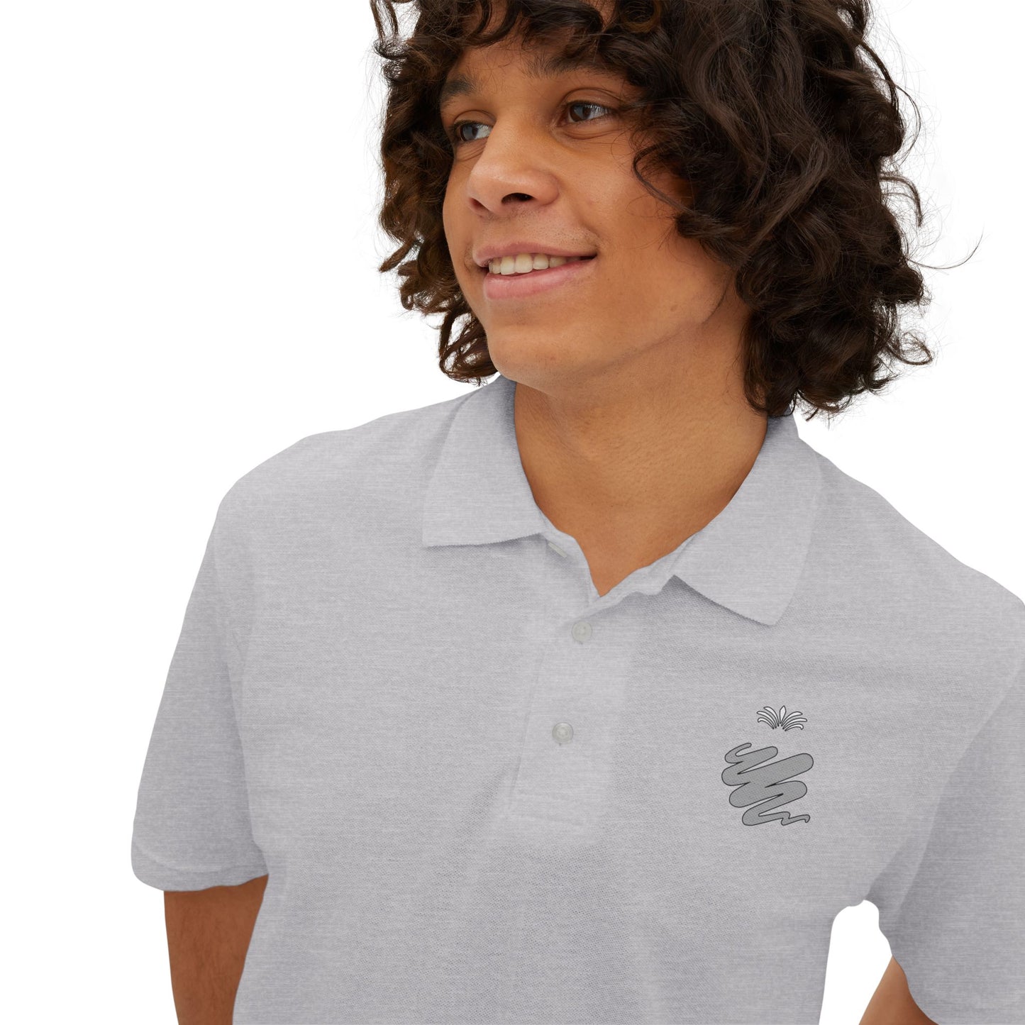 Classic Men's Piqué Polo - Versatile Stylish Shirt for Casual & Formal Occasions