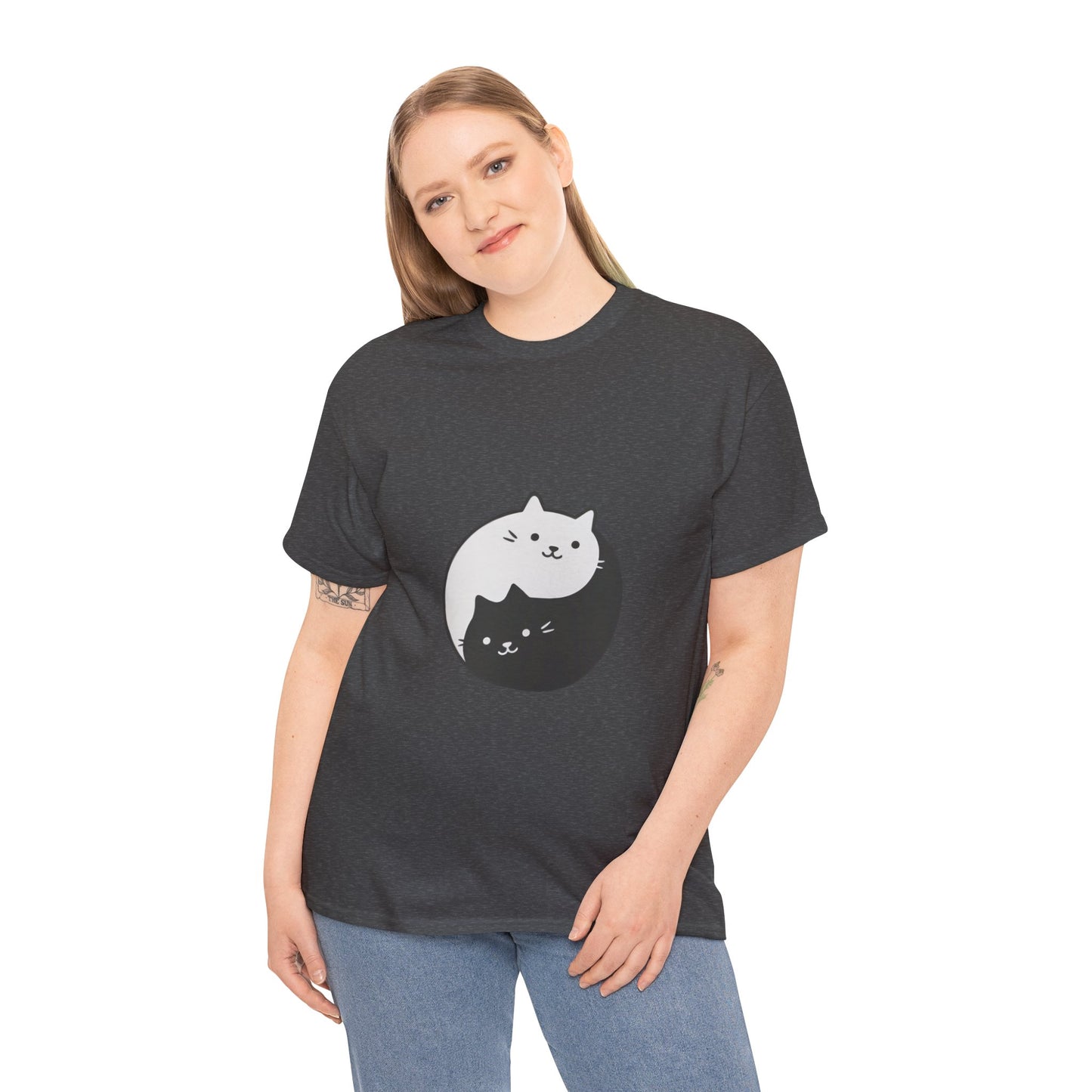 Cat Yin and Yang T-Shirt