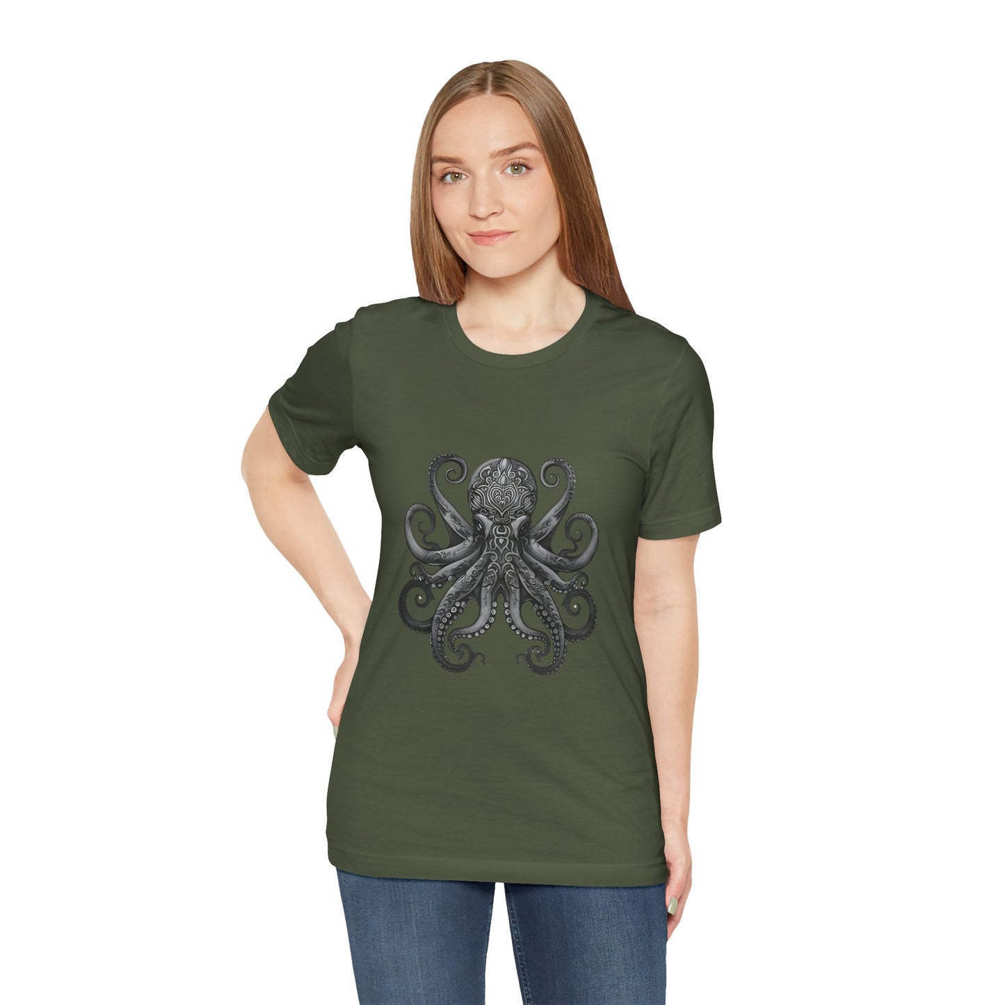 Octopus Ocean-Inspired T-Shirt