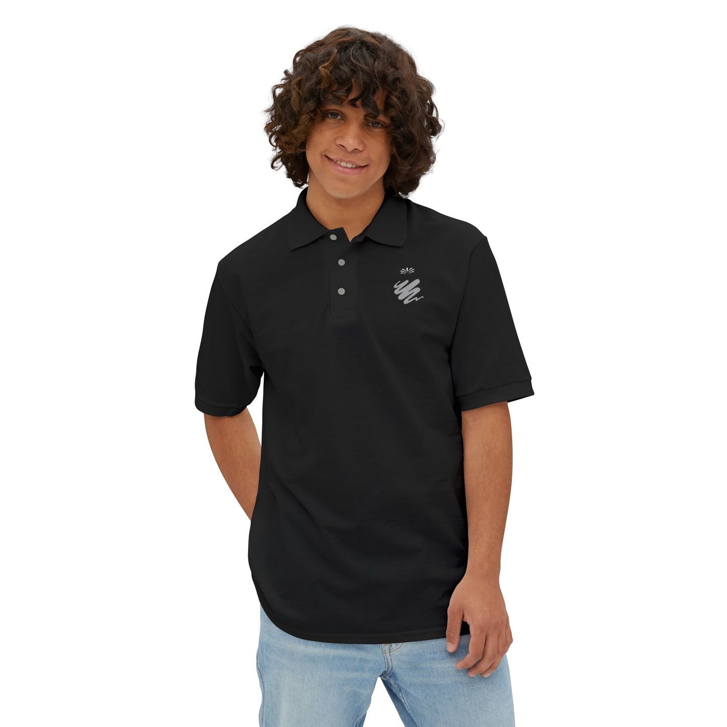 Classic Men's Piqué Polo - Versatile Stylish Shirt for Casual & Formal Occasions