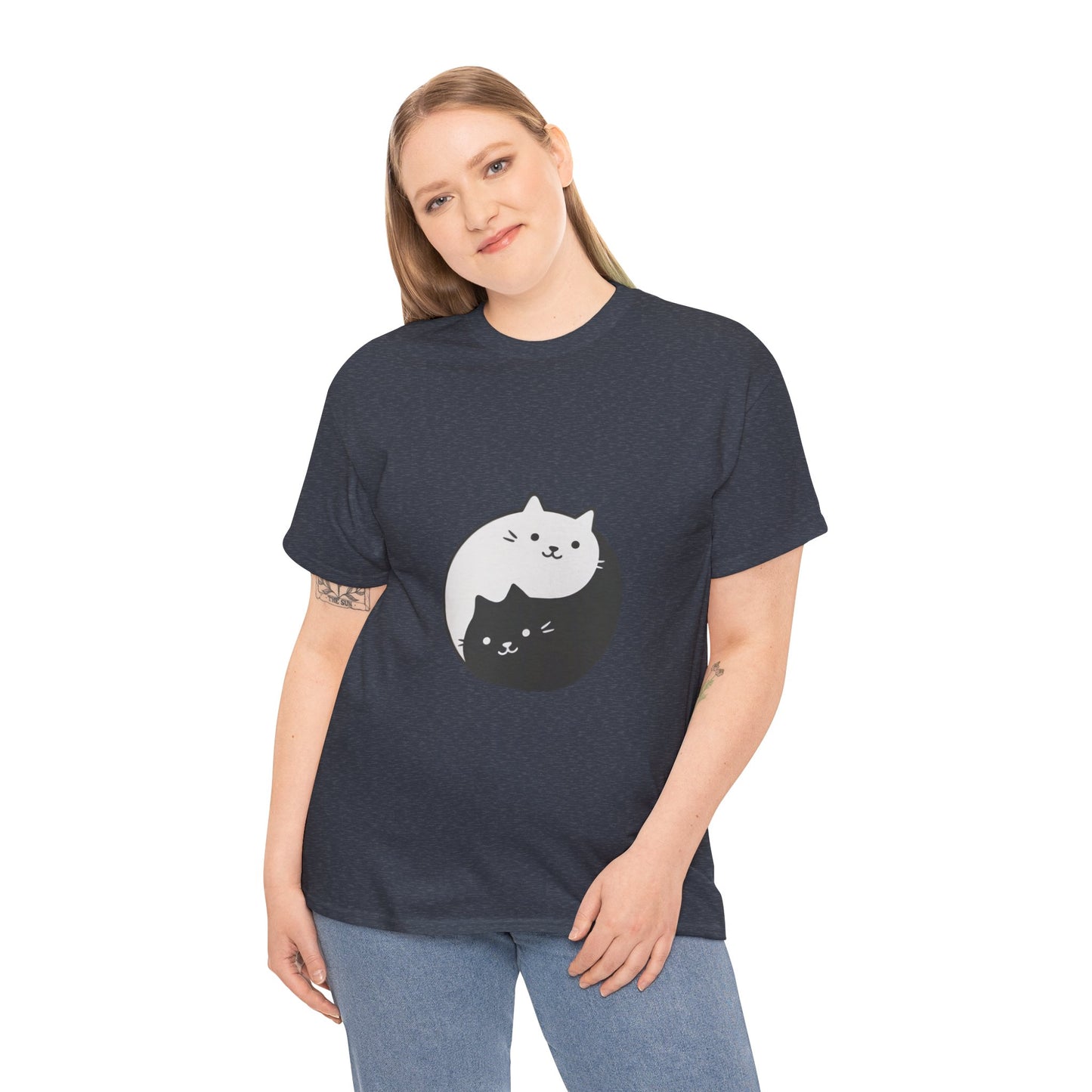 Cat Yin and Yang T-Shirt