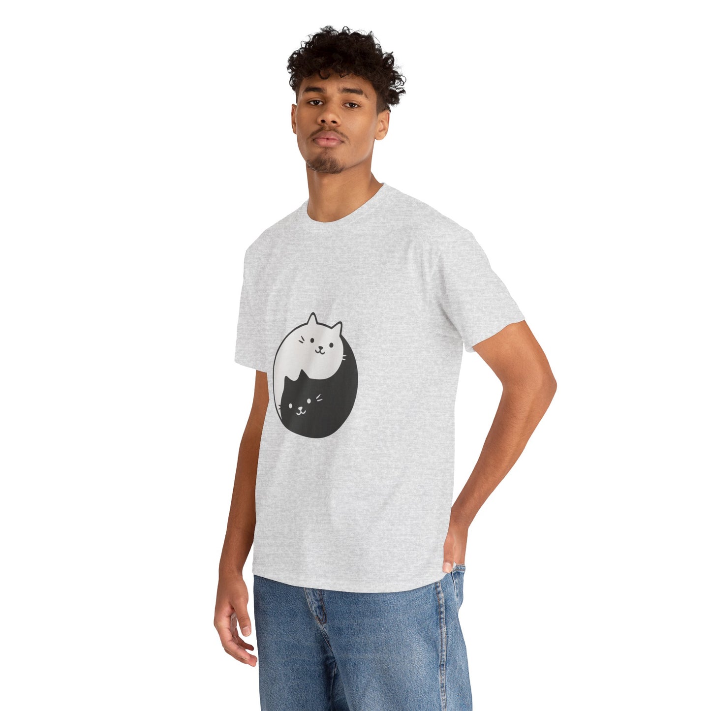 Cat Yin and Yang T-Shirt