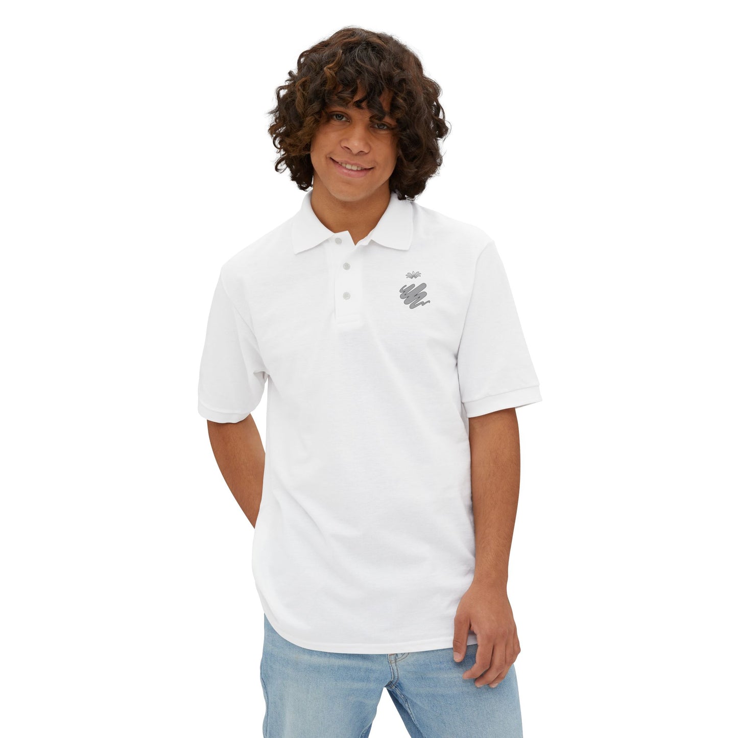 Classic Men's Piqué Polo - Versatile Stylish Shirt for Casual & Formal Occasions