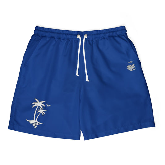 Palm Tree Tropical Vibes Swim Shorts
