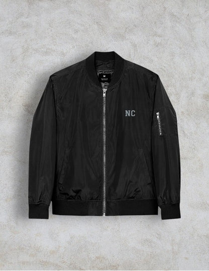 Embroidered Bomber Jacket