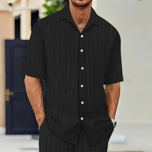 Men’s Textured Knit Shirt